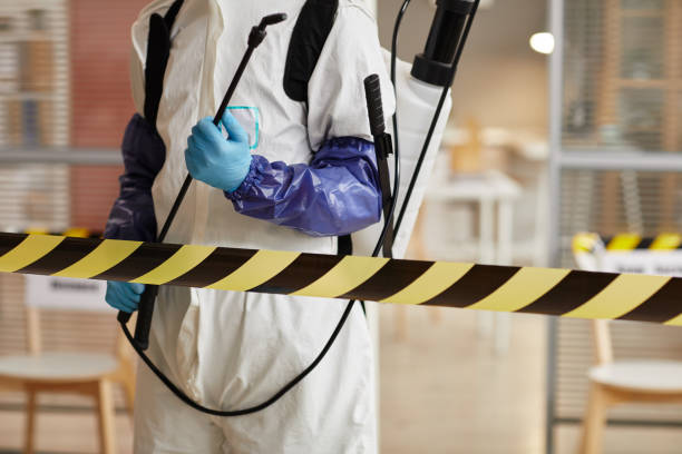 Professional Blood Cleanup technician working in Pipestone, MN